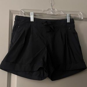 Black lululemon shorts
